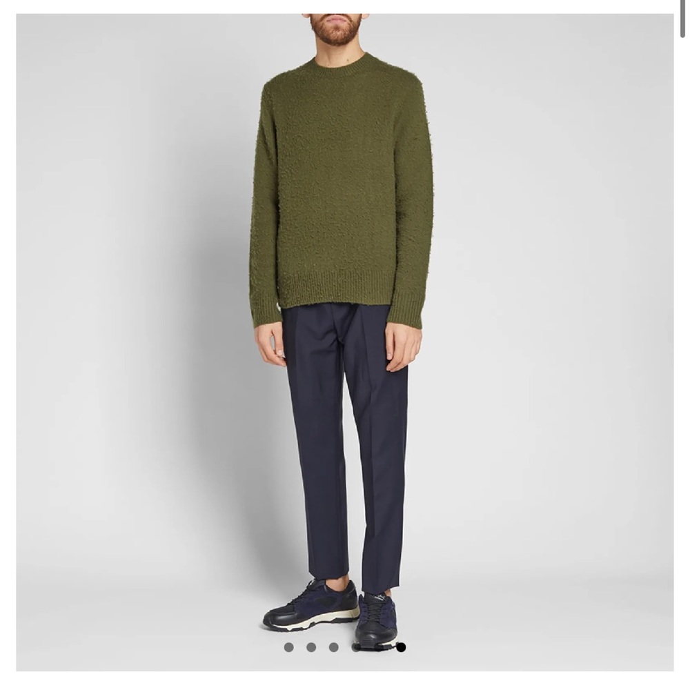 Acne Studios Peele Sweater in Hunter Green